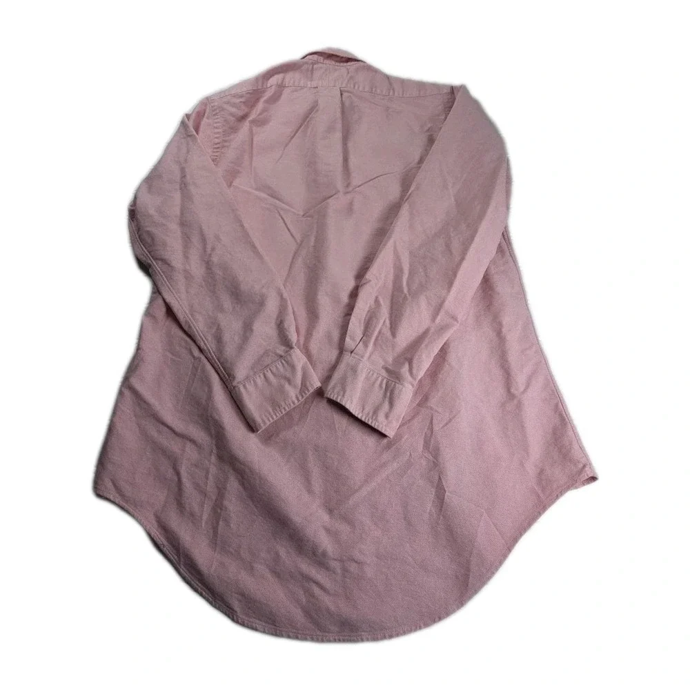 Polo‎ Ralph Lauren Men's Long Sleeve Button Down Shirt Pink 15 34 Flesh Pony